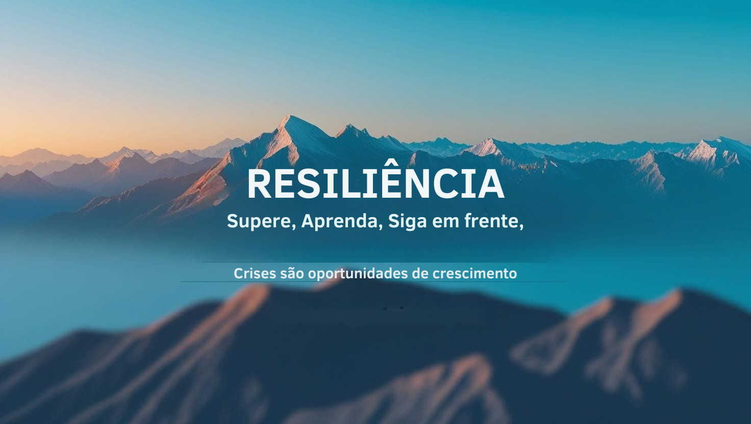 Foto inspiradora para resiliência